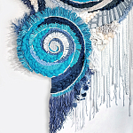 Текстильный Арт-объект ручной работы Galaxy варинант исполнения - 1 | Loft Concept в Красноярске