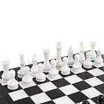 Шахматы классические с черной доской из натурального камня Мрамор Decorative Thematic Chess варинант исполнения - 2 | Loft Concept в Красноярске