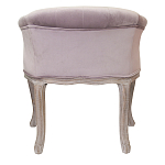 Кресло низкое в стиле прованс Розовый Велюр Louis French Armchair  варинант исполнения - 2 | Loft Concept в Красноярске