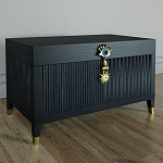 Большой дизайнерский Сундук Elsa Dreams Black варинант исполнения - 4 | Loft Concept в Красноярске