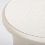 Белая тумба на фигурных ножках Shelby варинант исполнения - 5 | Loft Concept в Красноярске