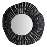 Зеркало в фактурной черной раме в современном стиле Black Maelstrom варинант исполнения - 1 | Loft Concept в Красноярске