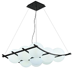 Люстра подвесная с 9-ю плафонами в форме шара Yarvi варинант исполнения - 1 | Loft Concept в Красноярске