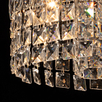 Потолочный светильник круглый с прозрачными подвесками Lunet варинант исполнения - 16 | Loft Concept в Красноярске