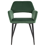 Стул с подлокотниками зеленый NEASAN STOOL варинант исполнения - 2 | Loft Concept в Красноярске