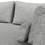 Мебельная ткань Шенилл серый цвет 138 см T4-34 варинант исполнения - 9 | Loft Concept в Красноярске