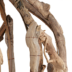 Люстра круглая в виде веток деревьев Natural Driftwood  варинант исполнения - 3 | Loft Concept в Красноярске