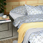 Постельное белье из сатина с рисунком 200х220 см Aurora Allure Sprout варинант исполнения - 4 | Loft Concept в Красноярске