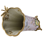 Декоративная ваза из фарфора с бронзовыми вставками Eden Garden варинант исполнения - 2 | Loft Concept в Красноярске