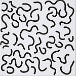 Плитка с узором Червячки варинант исполнения - 2 | Loft Concept в Красноярске