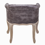 Кресло низкое в стиле прованс Louis French Armchair brown варинант исполнения - 3 | Loft Concept в Красноярске