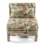 Кресло Lhasa с рисунком шинуазри  варинант исполнения - 3 | Loft Concept в Красноярске