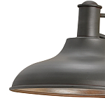 Бра настенное с куполообразным плафоном на регулируемом кронштейне Gray Horizon  варинант исполнения - 1 | Loft Concept в Красноярске