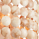 Люстра с каскадом из круглых декоративных элементов Texture Discs варинант исполнения - 1 | Loft Concept в Красноярске