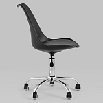 Офисный стул на металлическом основании EGGERY Black варинант исполнения - 2 | Loft Concept в Красноярске