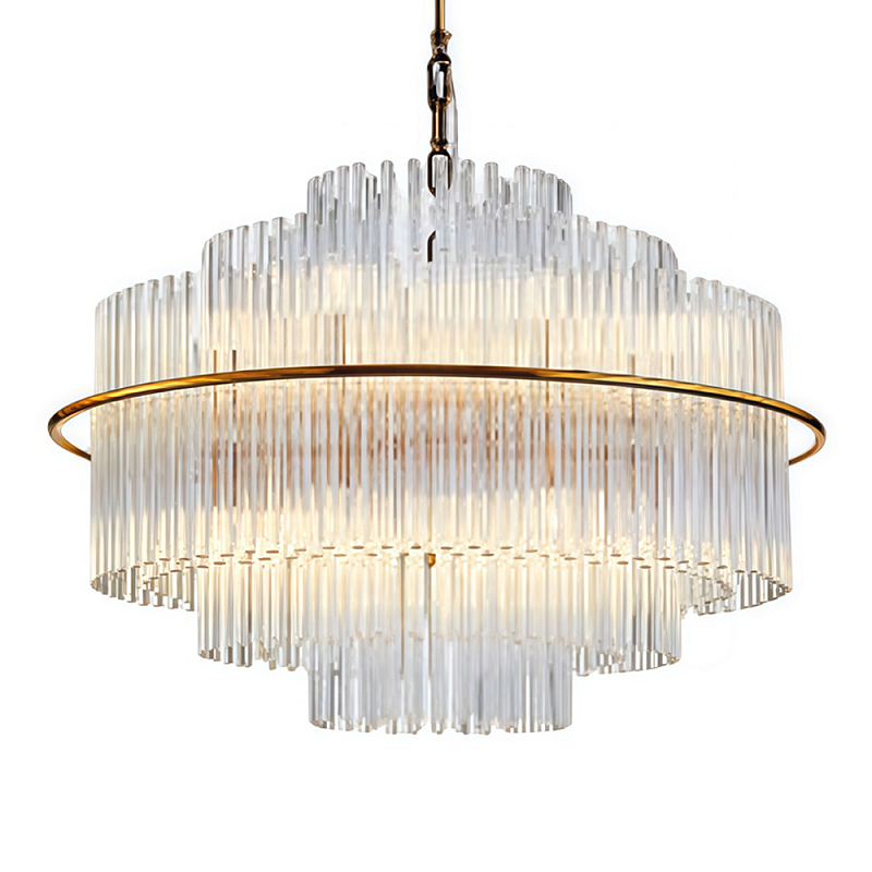 Люстра Nembus Латунь Прозрачный в Красноярске | Loft Concept 