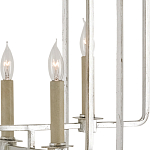 Люстра серебряная из пересекающихся прямоугольных элементов Intersecting Rectangles  варинант исполнения - 1 | Loft Concept в Красноярске