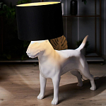 Лампа COLLECTION OF DOGS с абажуром Бультерьер варинант исполнения - 12 | Loft Concept в Красноярске