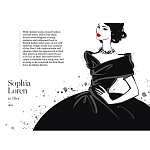 Megan Hess. Te Lttle Blk Dess варинант исполнения - 6 | Loft Concept в Красноярске