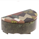 Шкатулка с зеркалом из натуральных камней Stone Casket варинант исполнения - 2 | Loft Concept в Красноярске