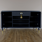 Комод-буфет Elsa Dreams Blue с открытыми полками   варинант исполнения - 3 | Loft Concept в Красноярске