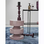 Подсвечник фигурный сливовый Bright Accent 35 см варинант исполнения - 3 | Loft Concept в Красноярске