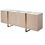 Комод с мраморной столешницей Uniqueness Marble варинант исполнения - 1 | Loft Concept в Красноярске