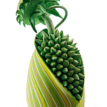 Дизайнерская статуэтка для интерьера Tropical Fruit Pandora 15 варинант исполнения - 2 | Loft Concept в Красноярске