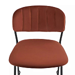 Стул барный с широкой полукруглой спинкой Chair Smooth Shapes варинант исполнения - 4 | Loft Concept в Красноярске