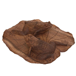 Статуэтка деревянная в виде лягушек Pair of Frogs варинант исполнения - 1 | Loft Concept в Красноярске