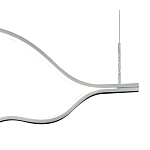 Подвесной светильник волнообразный изогнутый на двух тросах 123 см Spiral Lighting варинант исполнения - 3 | Loft Concept в Красноярске