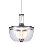 Подвесной светильник с плафоном из акрила и металлическим основанием Blanton 23 варинант исполнения - 1 | Loft Concept в Красноярске