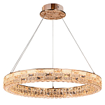 Люстра кольцевая с текстурной огранкой Reflection of Reality варинант исполнения - 1 | Loft Concept в Красноярске