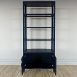 Стеллаж со стеклянными полками Elsa Dreams Blue варинант исполнения - 4 | Loft Concept в Красноярске