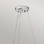 Люстра подвесная круглая с множеством вертикальных прямоугольных кристаллов Kichler варинант исполнения - 3 | Loft Concept в Красноярске