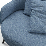 Мебельная ткань Шенилл голубой цвет 138 см T4-26 варинант исполнения - 8 | Loft Concept в Красноярске