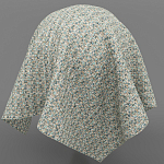 Мебельная ткань Шенилл голубой цвет 142 см T4-52 варинант исполнения - 14 | Loft Concept в Красноярске