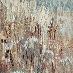 Современный Гобелен из шерсти в бежевых тонах Spring варинант исполнения - 1 | Loft Concept в Красноярске