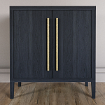 Современный Буфет Primo с 2 дверцами Черный дуб варинант исполнения - 1 | Loft Concept в Красноярске