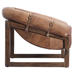 Двухместный диван Duncan винтажная коричневая кожа варинант исполнения - 2 | Loft Concept в Красноярске