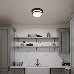 Потолочный светильник с белым матовым стеклянным плафоном в форме перевернутого конуса Hinkley варинант исполнения - 16 | Loft Concept в Красноярске