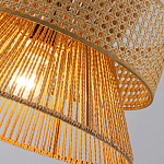 Подвесной светильник с абажуром из натуральных материалов Light Inside the Cell варинант исполнения - 6 | Loft Concept в Красноярске