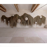 Большая дизайнерская Инсталляция из соломы RAFFIA Installation  варинант исполнения - 7 | Loft Concept в Красноярске