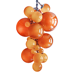 Люстра виноградная гроздь Grape Balls Янтарный цвет варинант исполнения - 2 | Loft Concept в Красноярске
