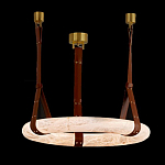 Люстра в форме обруча из натурального камня Minerals of Light варинант исполнения - 4 | Loft Concept в Красноярске