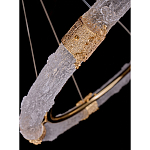 Люстра в форме кольца с золотым декором Warm Heavenly Light варинант исполнения - 3 | Loft Concept в Красноярске