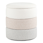 Пуф Three Colors в ткани букле из трех цветов  варинант исполнения - 1 | Loft Concept в Красноярске