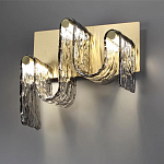 Бра волнистой формы из фактурного стекла Big Wave варинант исполнения - 3 | Loft Concept в Красноярске