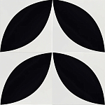 Дизайнерская плитка с узором Лепесток варинант исполнения - 3 | Loft Concept в Красноярске