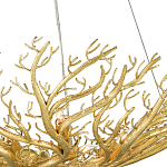 Люстра в форме золотой чаши из кораллов Coral Decor варинант исполнения - 1 | Loft Concept в Красноярске